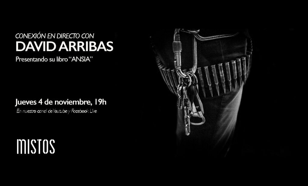 Charla en directo desde Youtube con el fotógrafo David Arribas, autor del libro Ansias