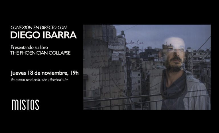 Charla en directo con el fotógrafo Diego Ibarra. Presentación de su libro The phoenician collapse