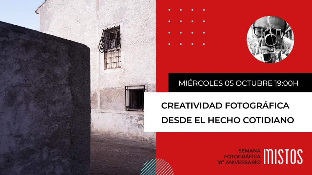 Masterclass sobre creatividad fotográfica en el 10 aniversario de la Escuela Mistos