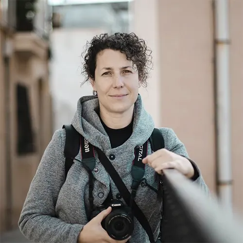 Ester Linde, fotógrafa y alumna de la escuela de fotografía Mistos (Alicante)