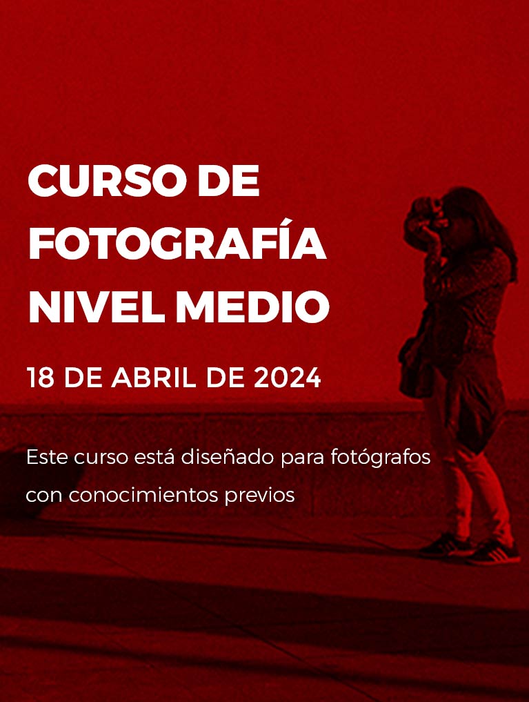 Curso fotografia nivel medio 2024 en Alicante