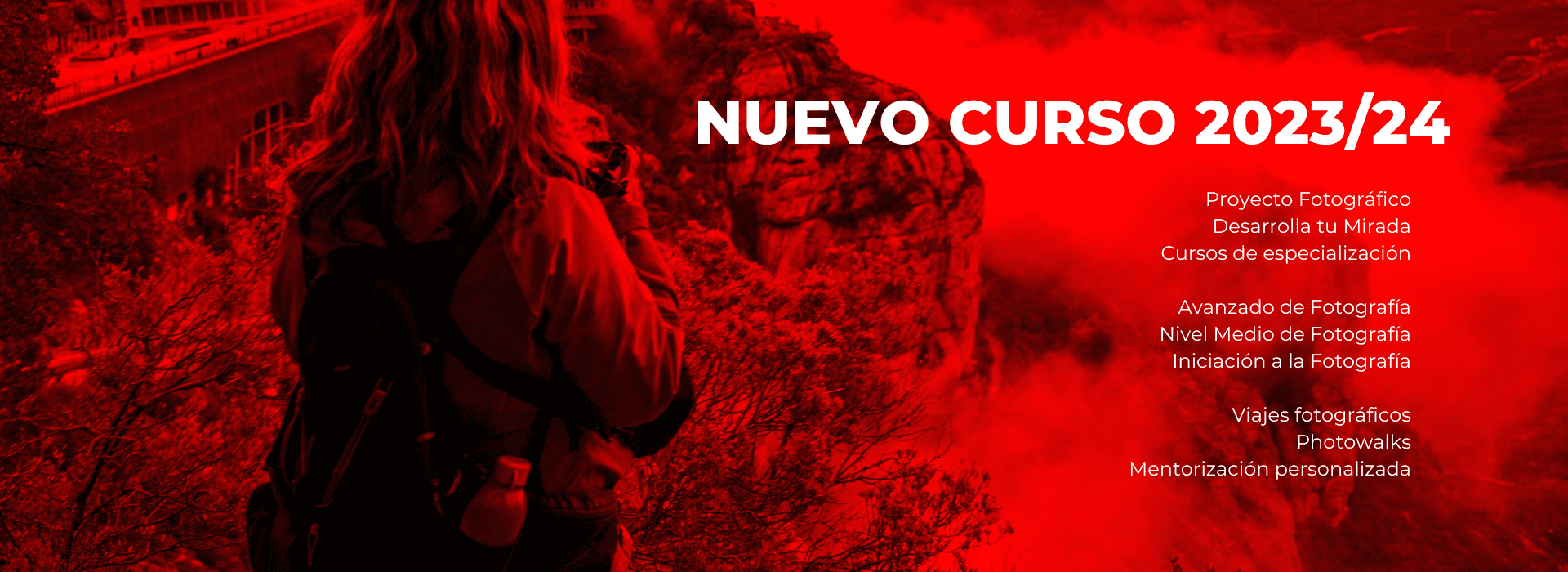 Cursos de fotografía en Alicante de la Escuela Mistos 2023