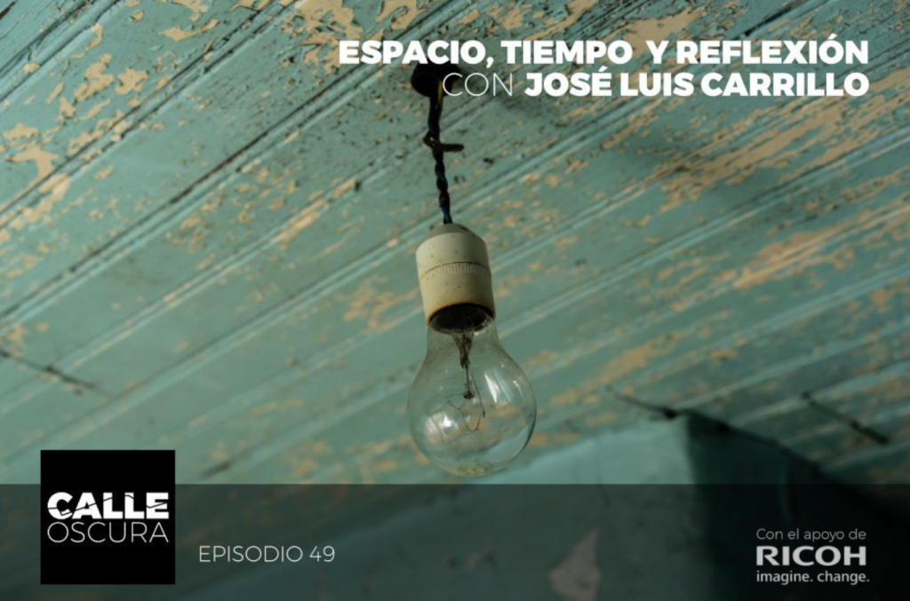 Jota Barros entrevista a José Luis Carrillo para su podcast Calle Oscura. Escuela fotografía Mistos Alicante