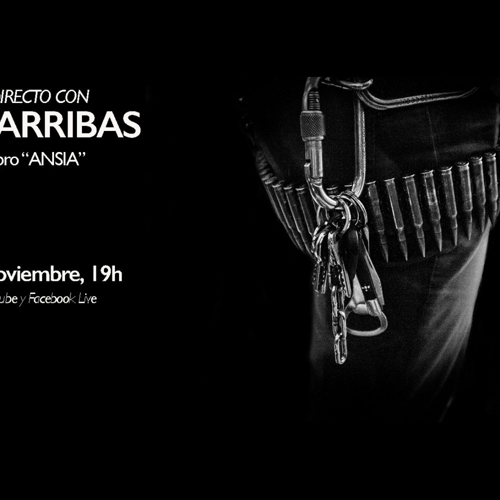 Charla en directo desde Youtube con el fotógrafo David Arribas, autor del libro Ansias