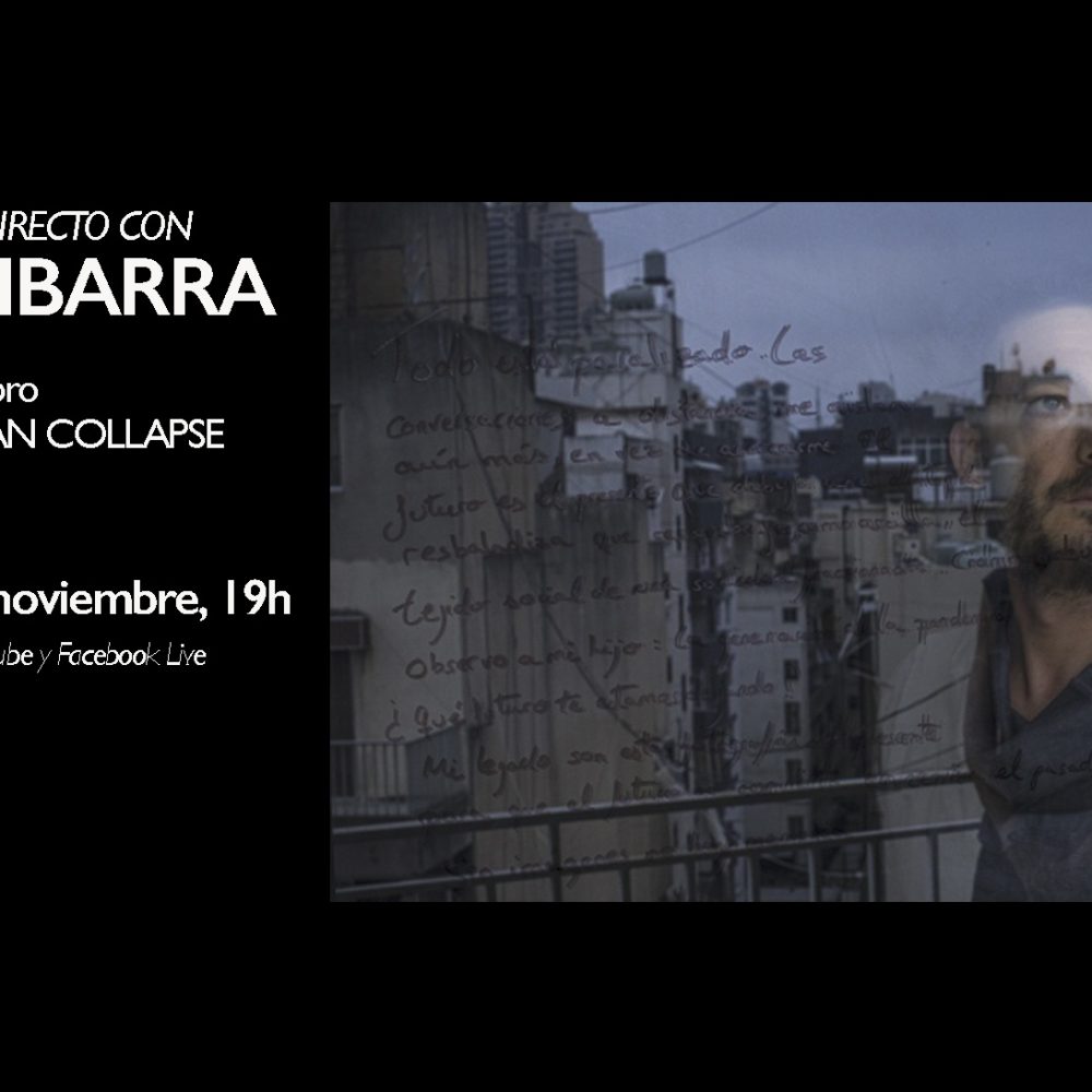 Charla en directo con el fotógrafo Diego Ibarra. Presentación de su libro The phoenician collapse