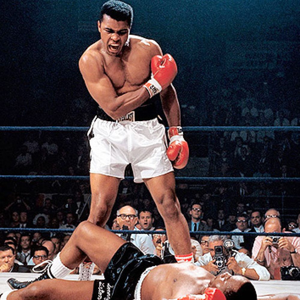 Muhammad Ali vs. Sonny Lister, por Neil Leifer